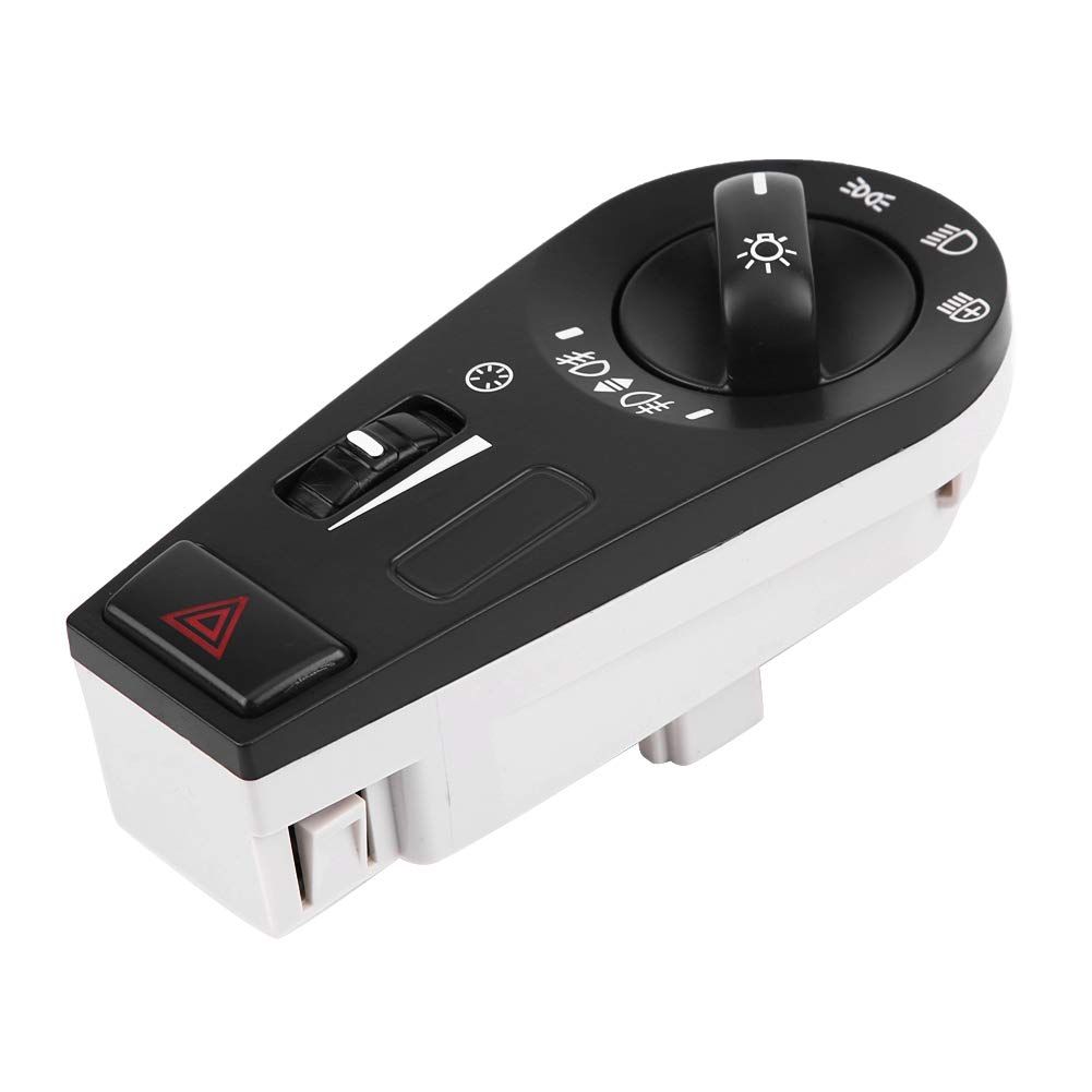 vnl 860 Emergency Light Switch + Headlight Control Switch, Black